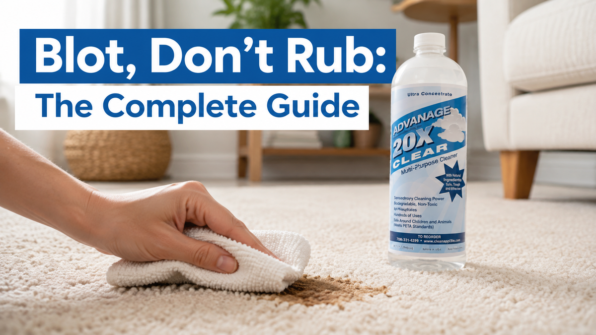 How to Clean Carpet & Upholstery with a Multipurpose Cleaner