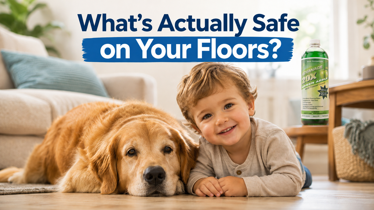Pet-Safe & Child-Safe Cleaning: What to Look For (and Avoid)