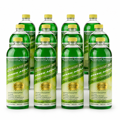 ADVANAGE 20X (Green Apple) 12 Quarts Case