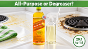 Can an All-Purpose Cleaner Replace Your Kitchen Degreaser? What Citrus 20X Handles (and What It Doesn't)