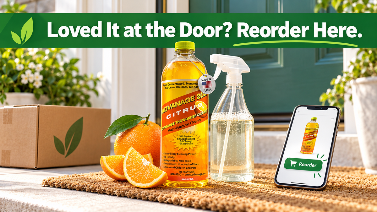 Bought ADVANAGE From a Door-to-Door Salesman? How to Reorder the Genuine Wonder Cleaner Online