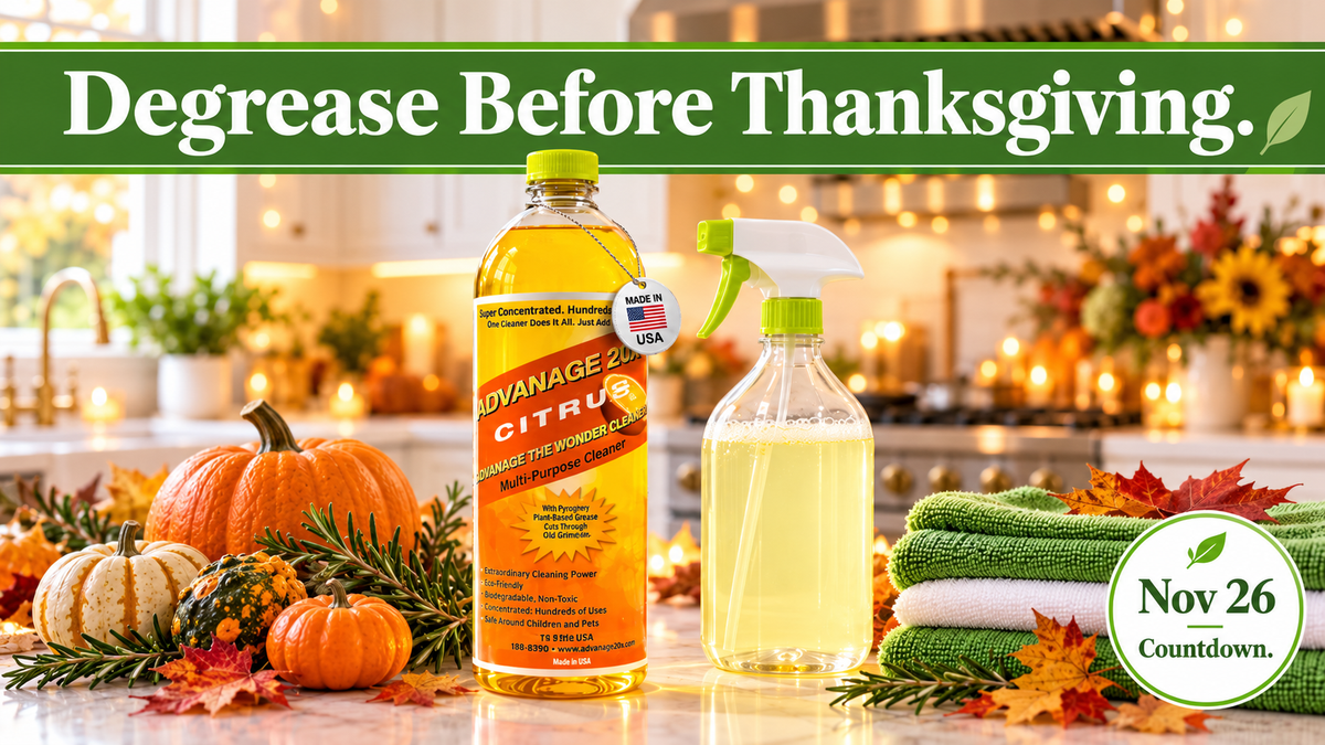 Holiday Hosting Prep: How to Degrease Range Hood Filters, Oven Doors & Cabinets Before Thanksgiving