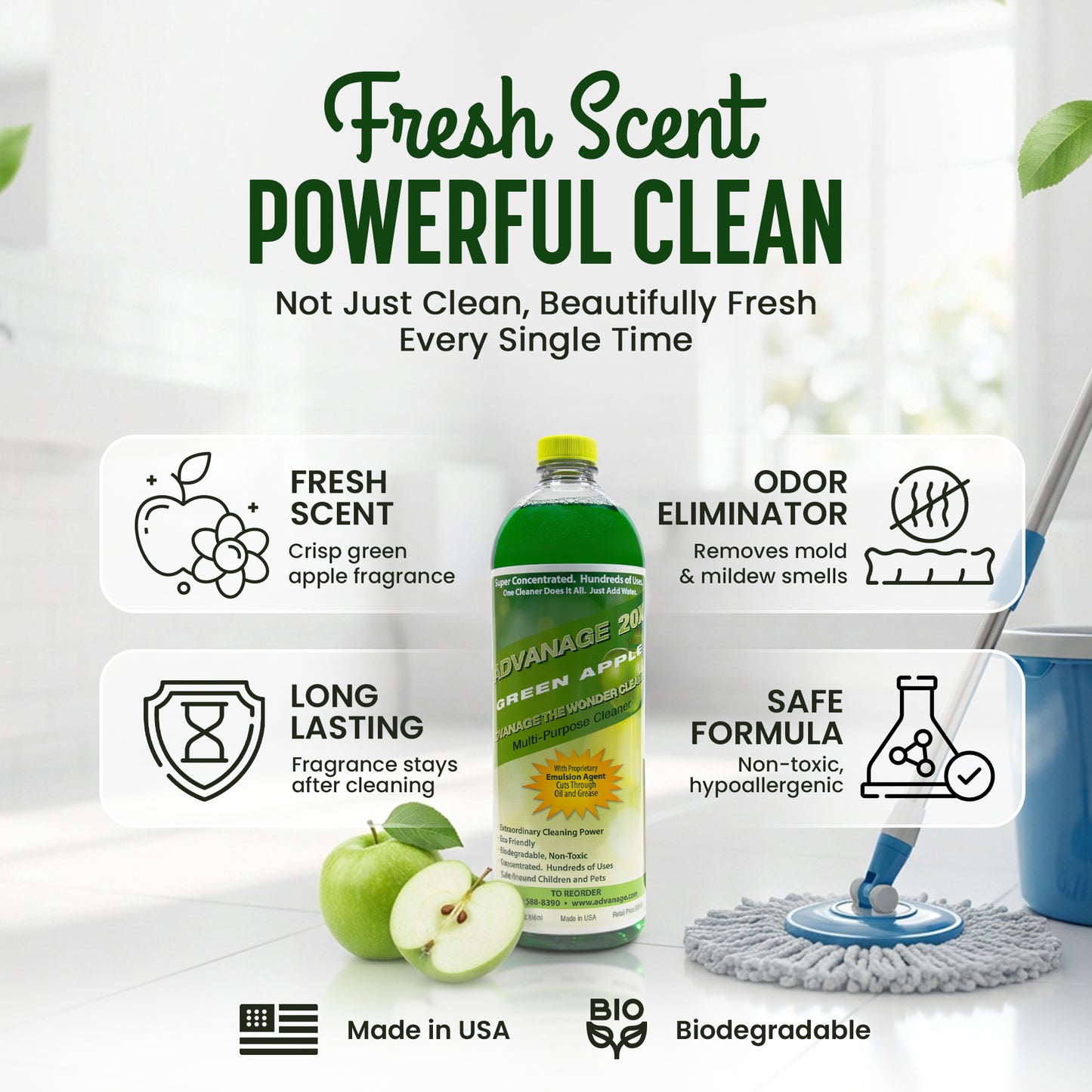 ADVANAGE 20X (Green Apple) Quarts
