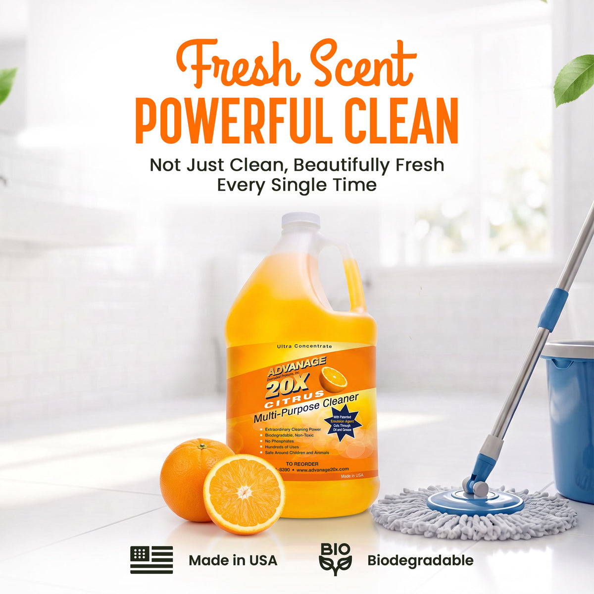 ADVANAGE 20X Degreaser (Citrus) Gallons