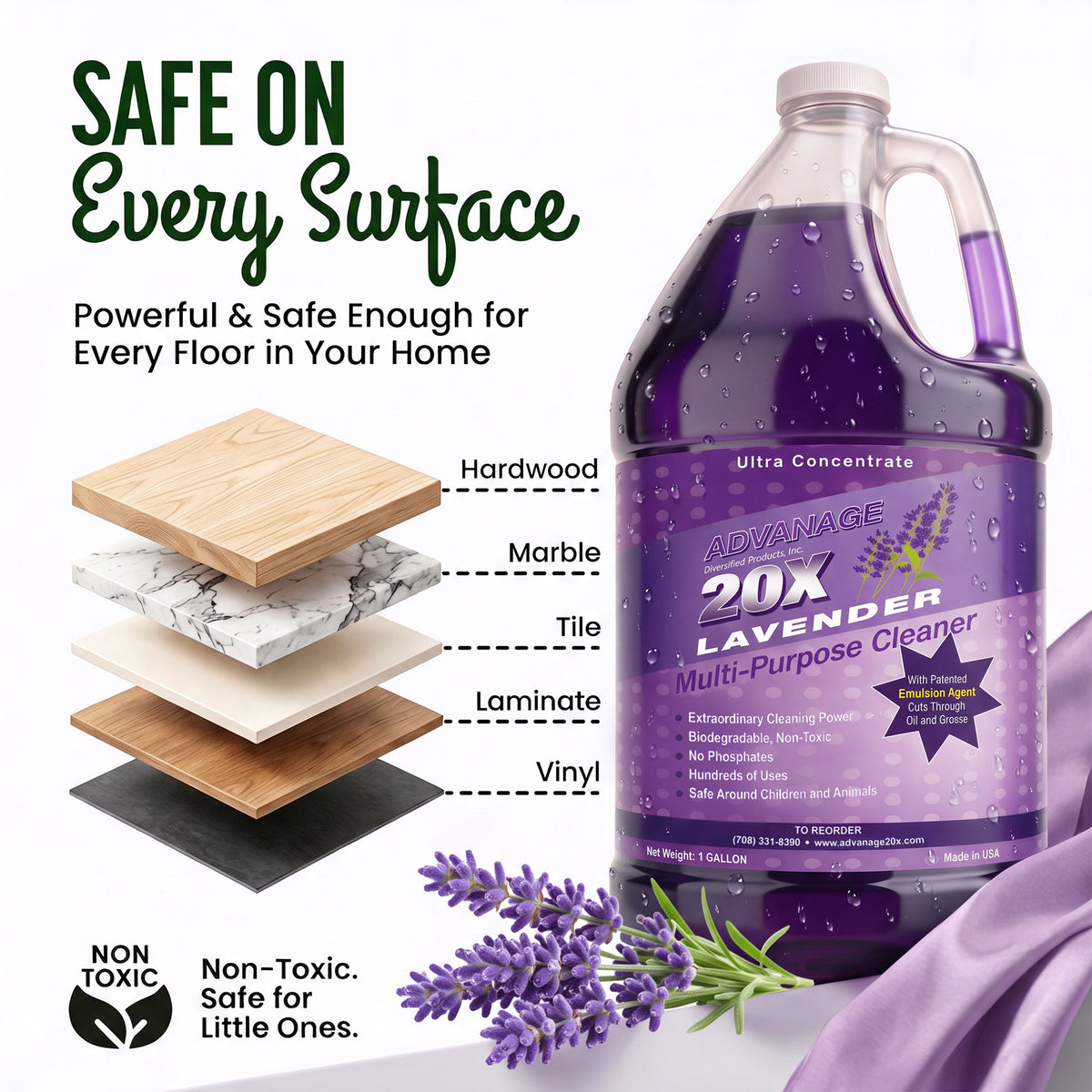 ADVANAGE 20X (Lavender) Gallons