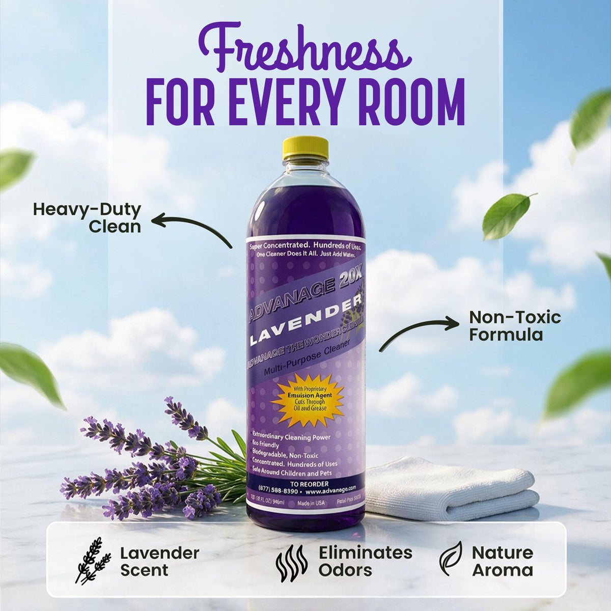 ADVANAGE 20X (Lavender) Quarts