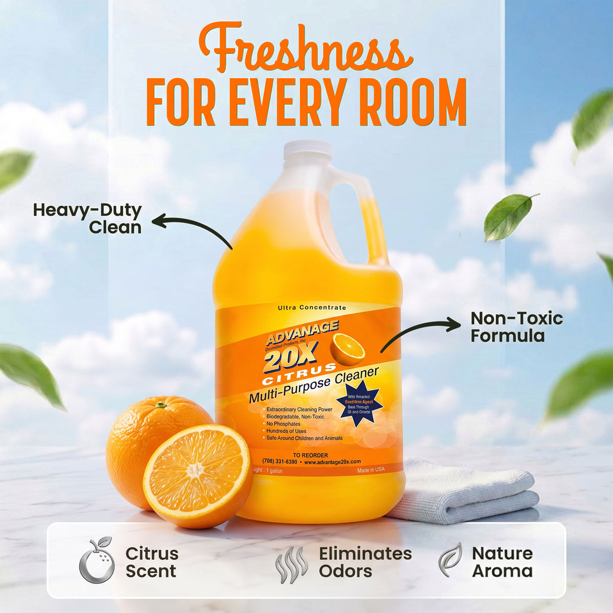 ADVANAGE 20X Degreaser (Citrus) Gallons