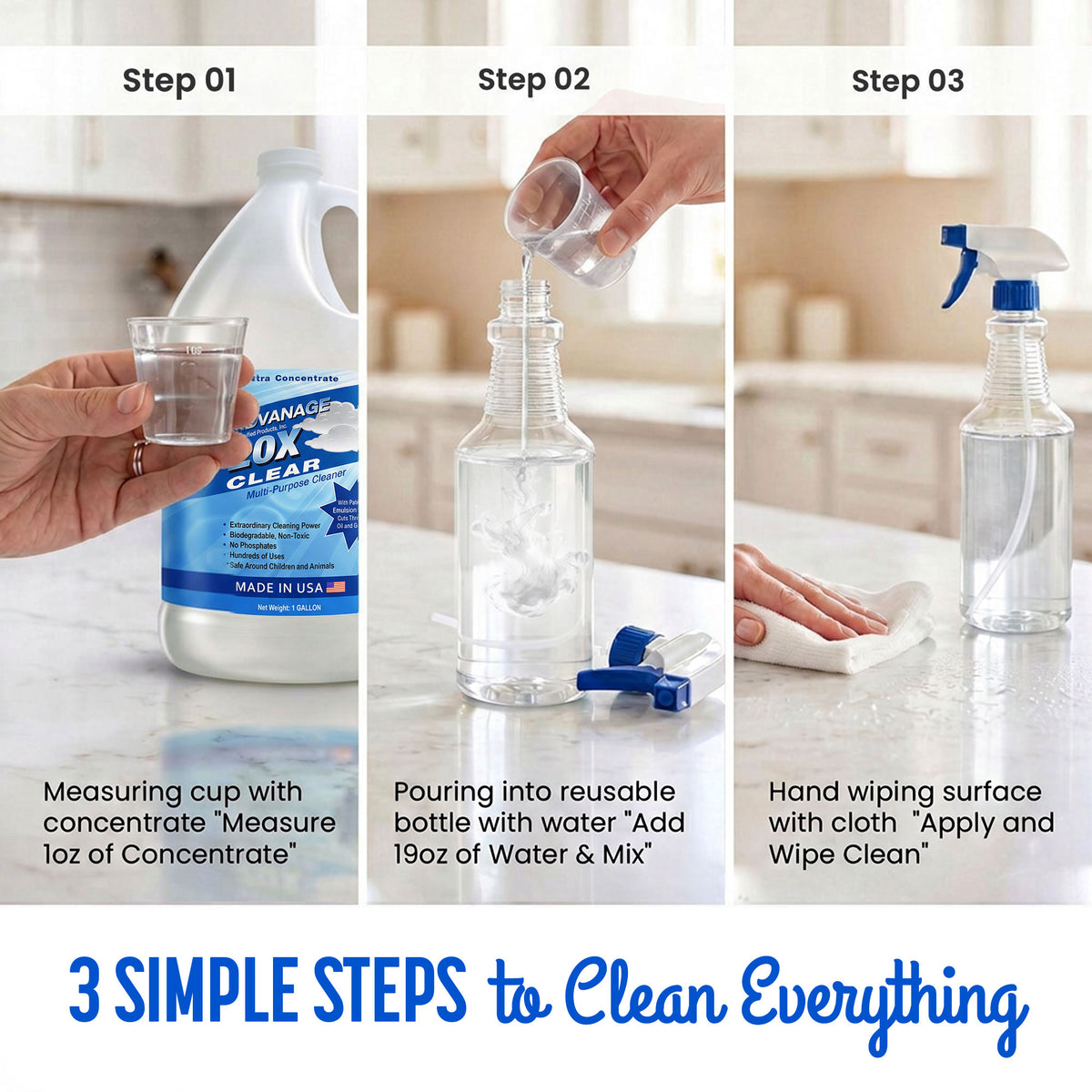 ADVANAGE 20X (Clear/Odorless) Gallons
