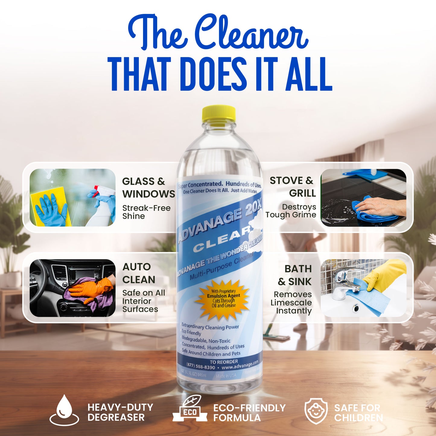 ADVANAGE 20X (Clear/Odorless) Quarts