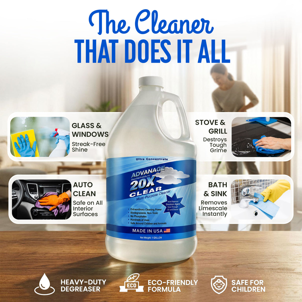 ADVANAGE 20X (Clear/Odorless) Gallons