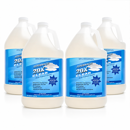 ADVANAGE 20X (Clear) One Case = 4 Gallons