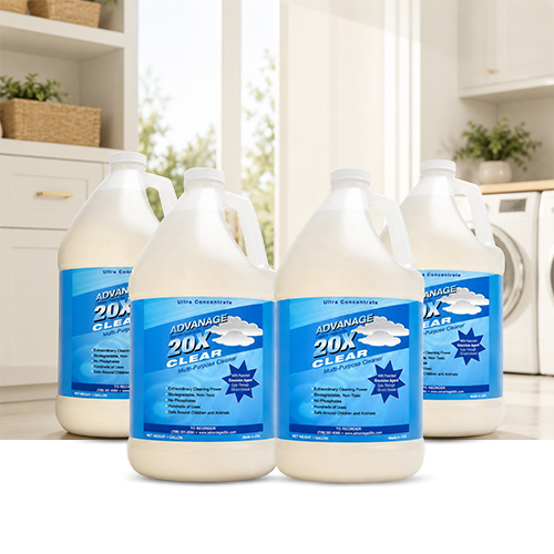 ADVANAGE 20X (Clear) One Case = 4 Gallons
