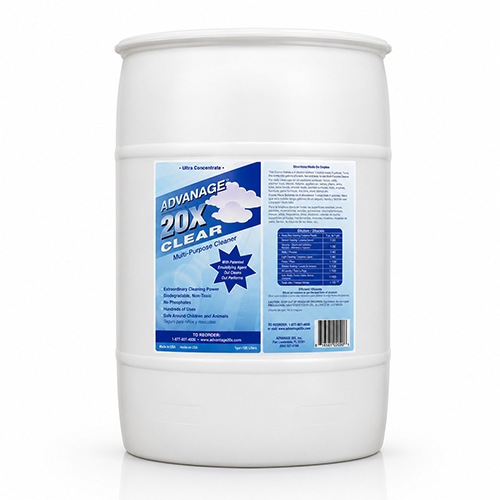 ADVANAGE 20X Degreaser (Clear) 55 Gallon Drum