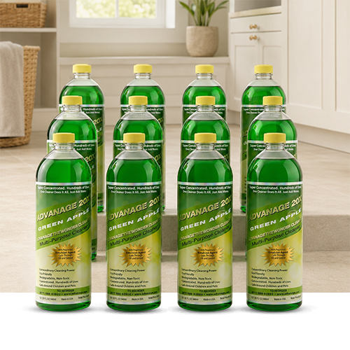 ADVANAGE 20X (Green Apple) 12 Quarts Case